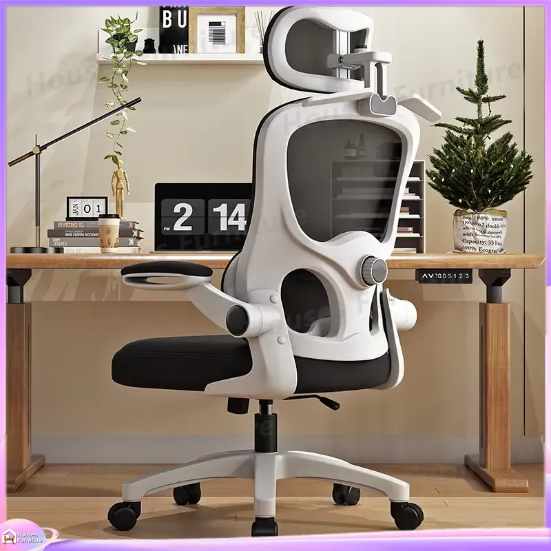 Esports Gaming Chair - Ergonomische gamingstoel met verstelbare lendensteun, hoofdsteun
