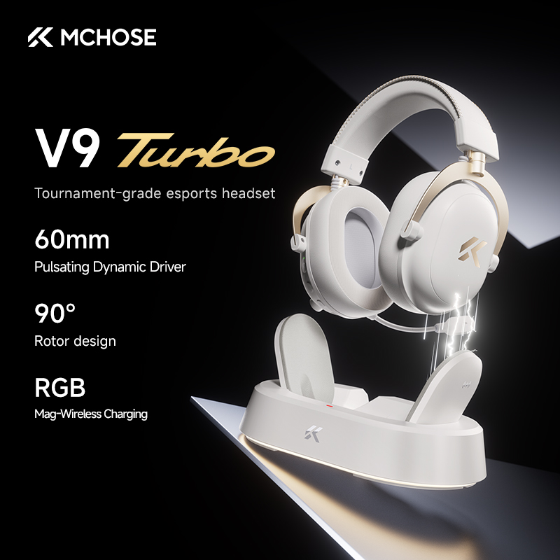Esports Gaming Remote - MCHOSE V9 Turbo + draadloze gaming-headset