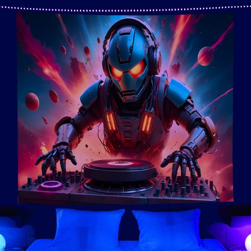 VIKAMA Psychedelische DJ Robot - Esports Gaming Bar recensie en prijs
