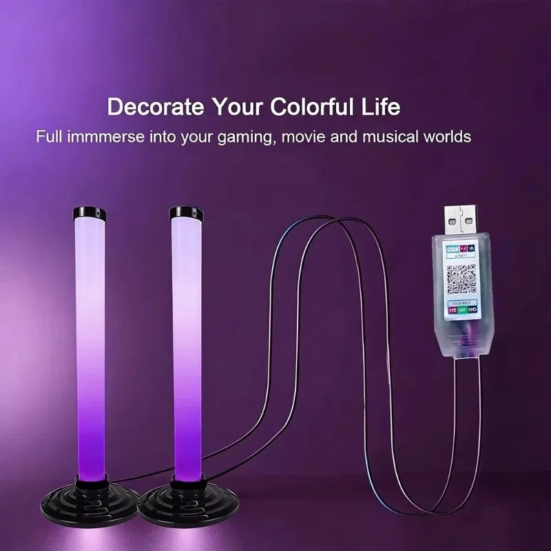 2 stuks 120CM RGB vloerlamp, g - Esports Gaming Bar recensie en prijs
