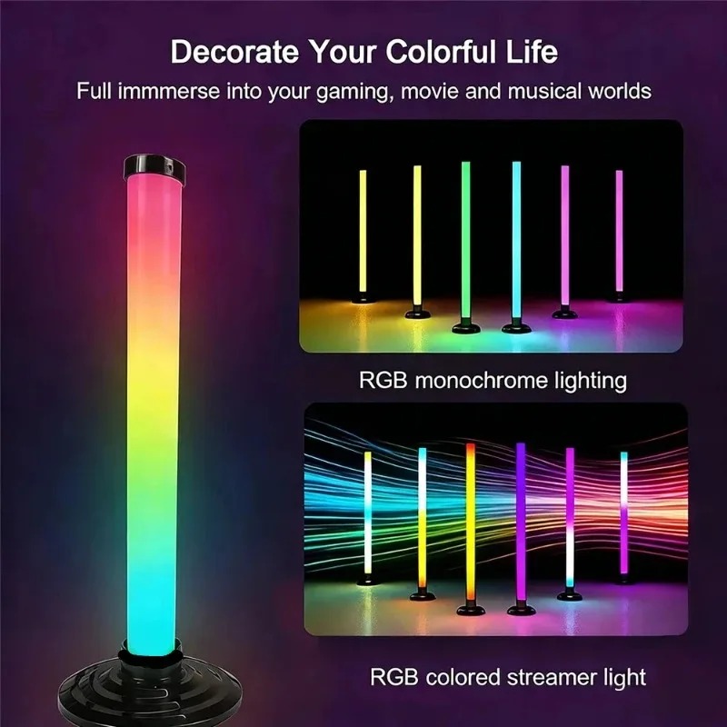 2 stuks 120CM RGB vloerlamp, g - Esports Gaming Bar recensie en prijs