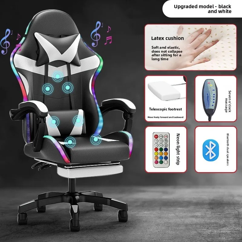 Verlichting Bluetooth-luidspre - Esports Gaming Chair recensie en prijs